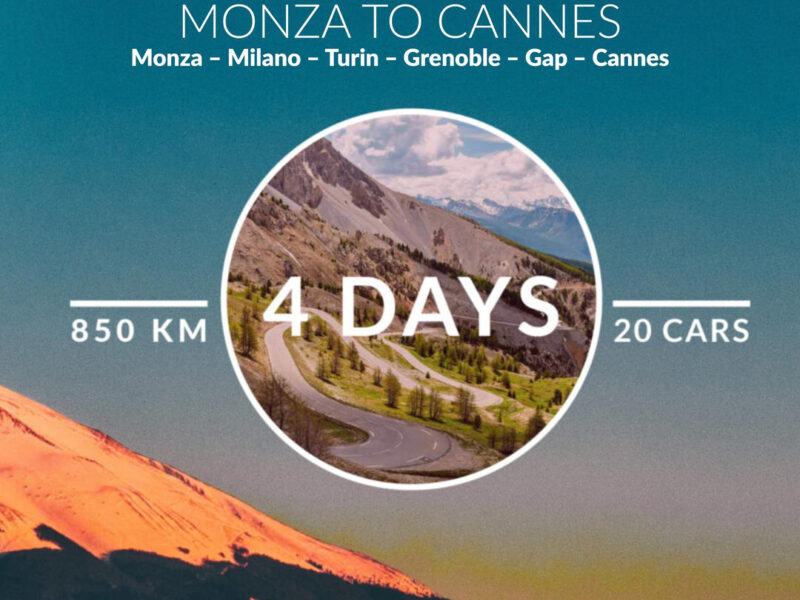 Best of Italy Tour - Monza to Cannes 2023
